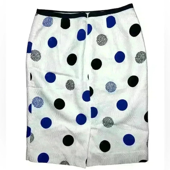 Talbots Petites Polka Dot Skirt - Picture 2 of 8